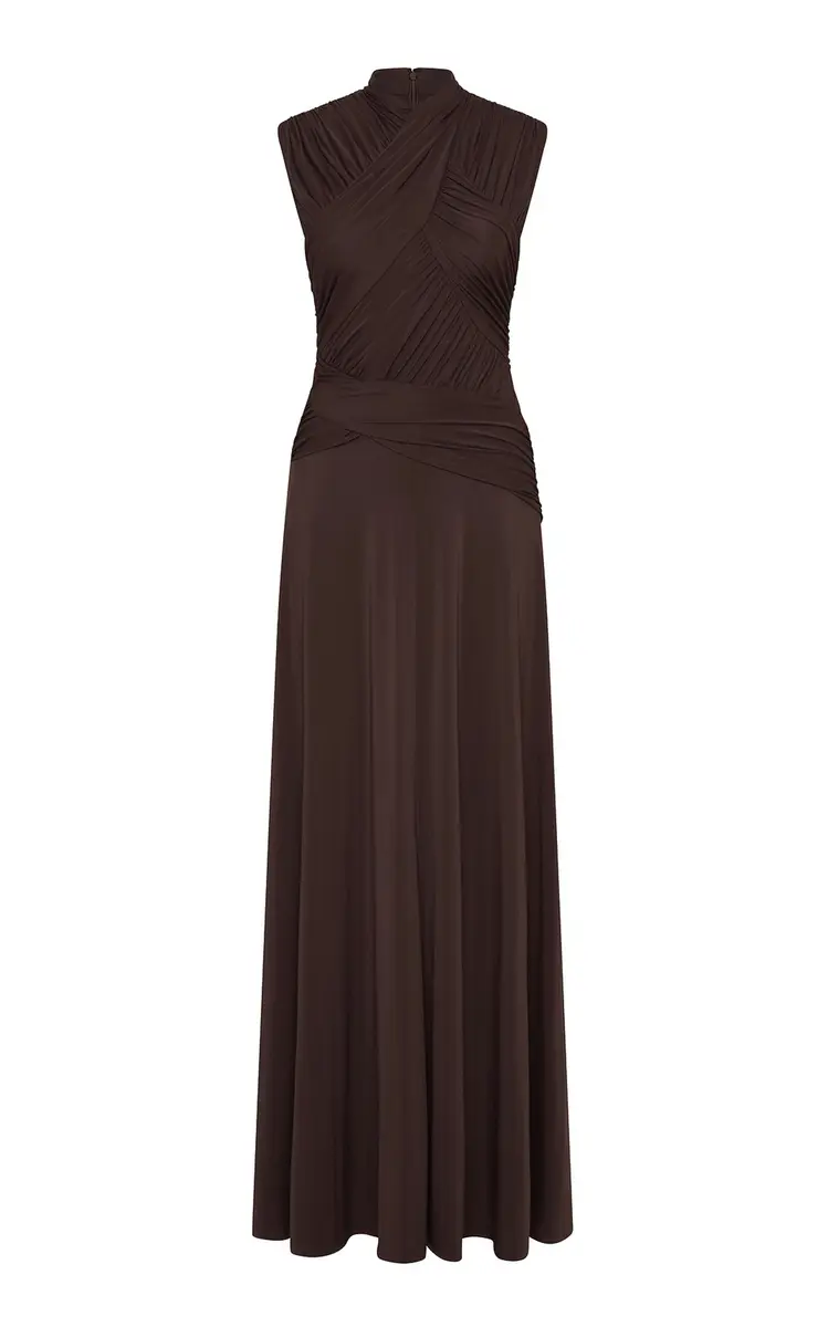 Rachel Gilbert Juniper Ruched Gown | Thumbnail 2