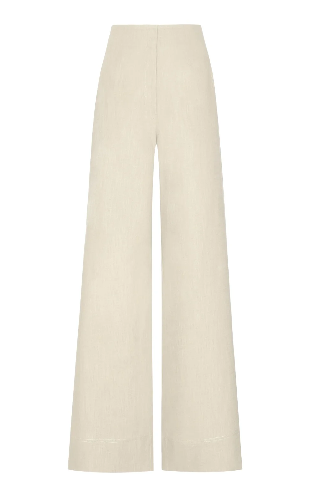 El Sol Mid-Rise Linen Wide-Leg Pants El Sol Mid-Rise Linen Wide-Leg Pants