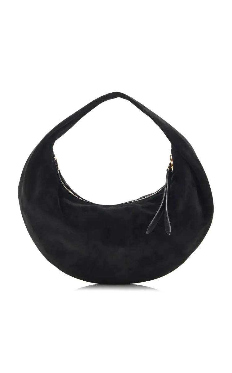 Khaite Olivia Suede Mini Hobo Bag | Thumbnail 5 Khaite Olivia Suede Mini Hobo Bag | Thumbnail 5