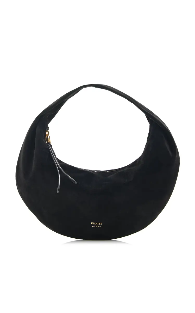 Khaite Olivia Suede Mini Hobo Bag | Thumbnail 8 Khaite Olivia Suede Mini Hobo Bag | Thumbnail 8