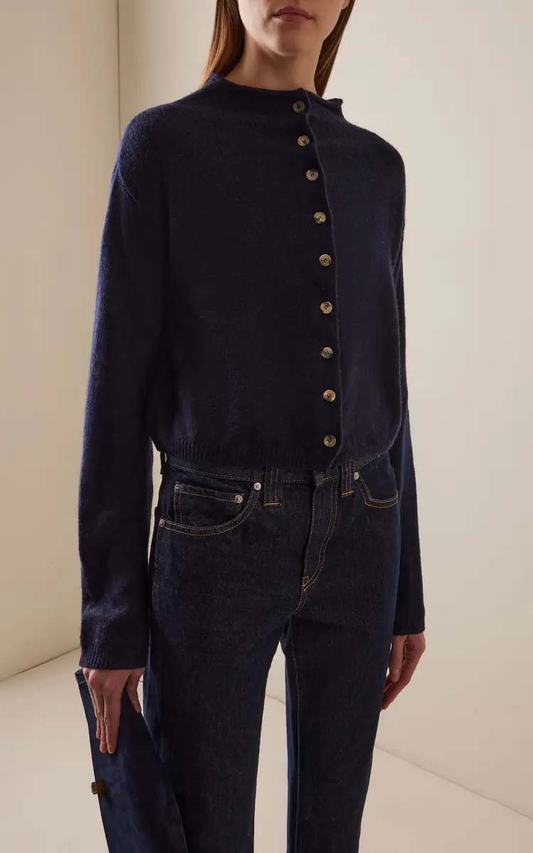 Khaite Annora Wool-Cashmere Cardigan | Thumbnail 2 Khaite Annora Wool-Cashmere Cardigan | Thumbnail 2