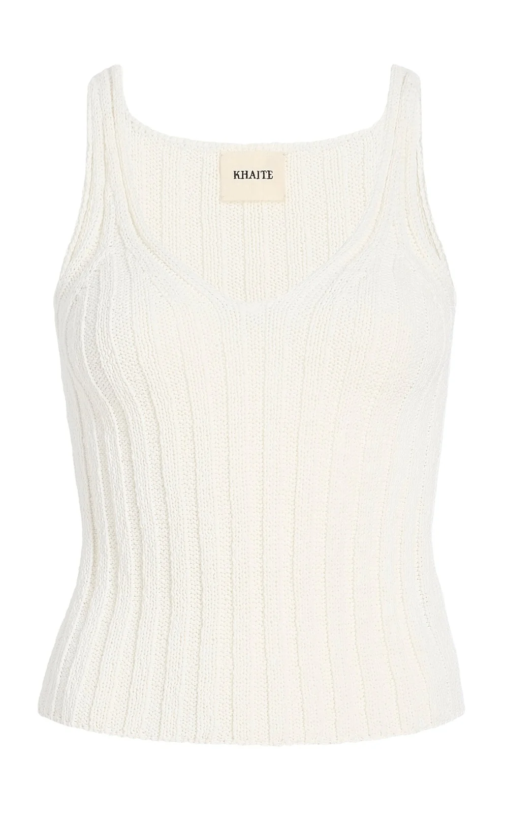 Val Ribbed Cotton-Blend Tank Top