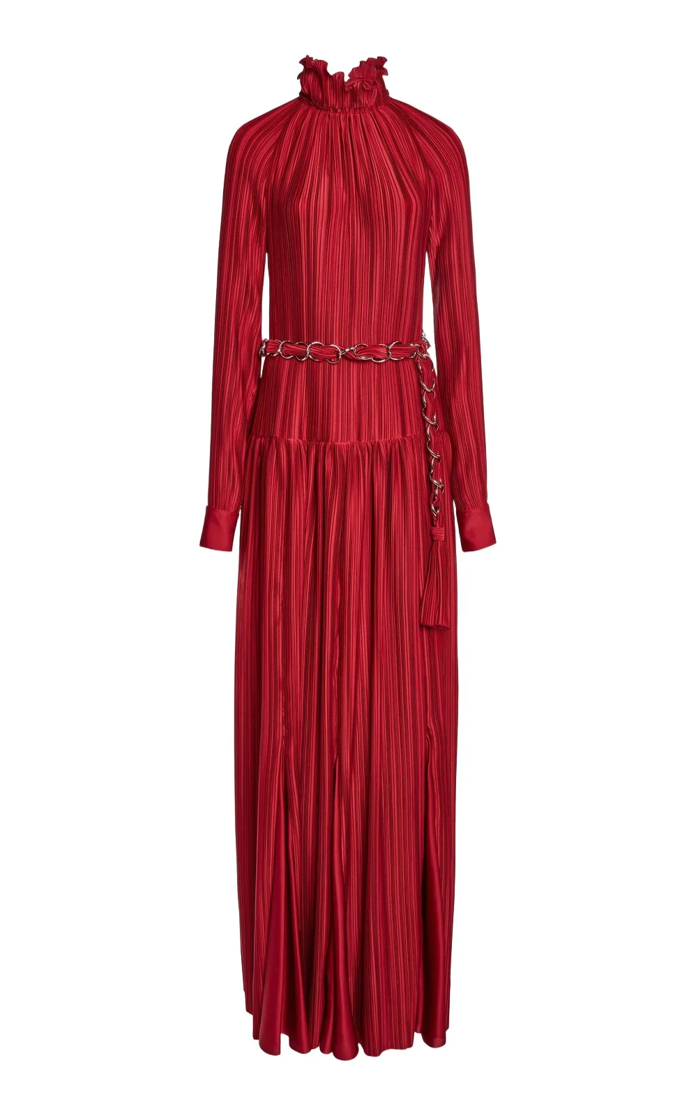 Pleated Charmeuse Maxi Dress Pleated Charmeuse Maxi Dress
