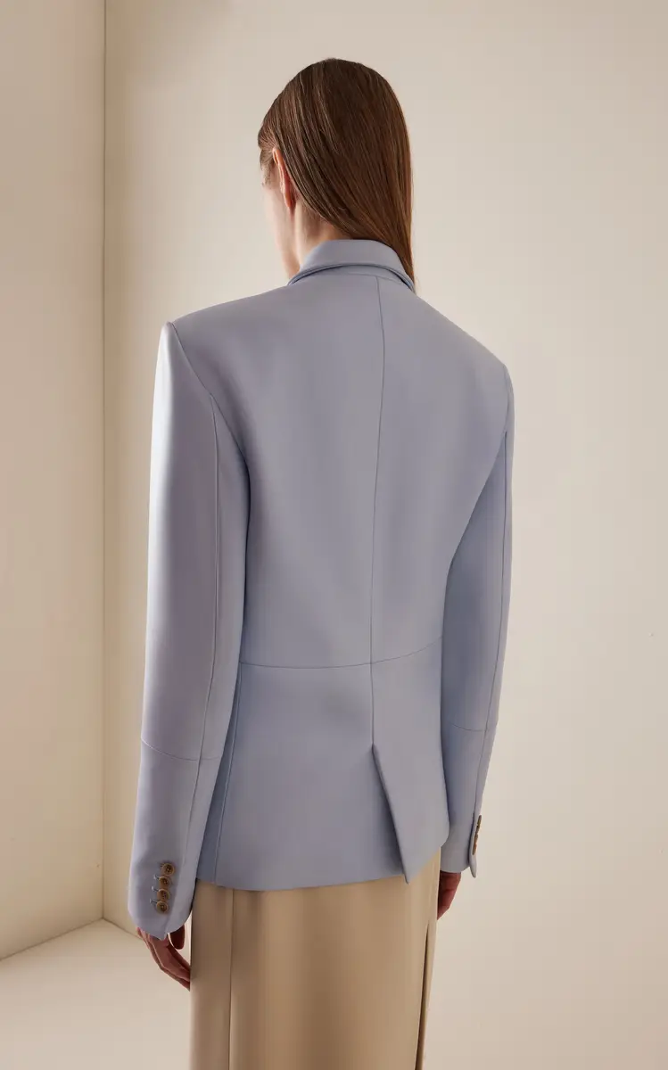 Khaite Rolo Draped Plonge Leather Jacket | Thumbnail 4 Khaite Rolo Draped Plonge Leather Jacket | Thumbnail 4