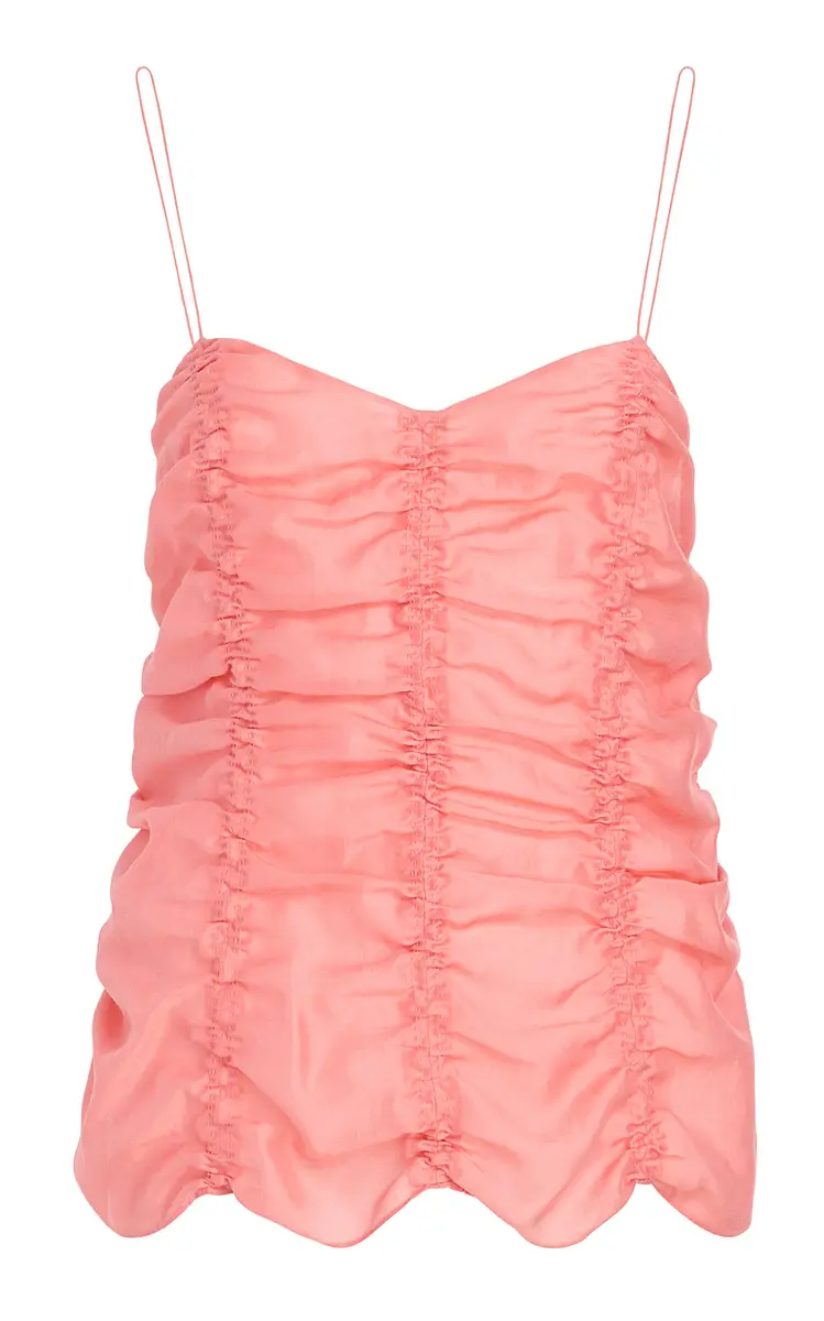 Khaite Inara Ruffled Top | Thumbnail 5 Khaite Inara Ruffled Top | Thumbnail 5
