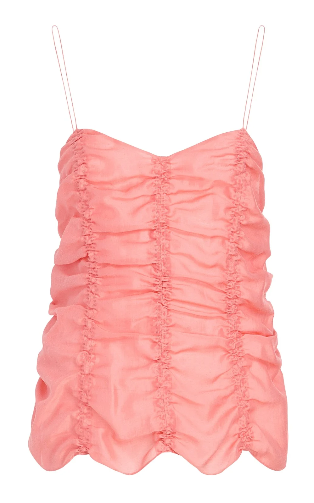 Khaite Inara Ruffled Top