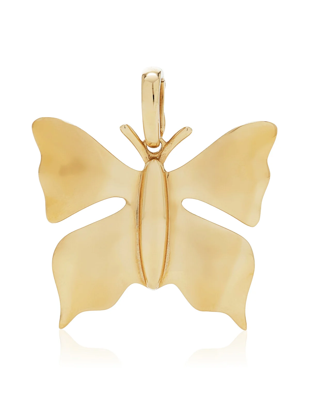 14K Yellow Gold Butterfly Charm 14K Yellow Gold Butterfly Charm