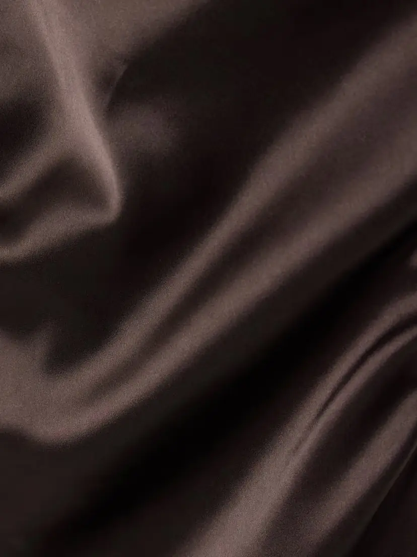 La Ligne Asymmetric Draped Satin Maxi Dress | Thumbnail 4 La Ligne Asymmetric Draped Satin Maxi Dress | Thumbnail 4