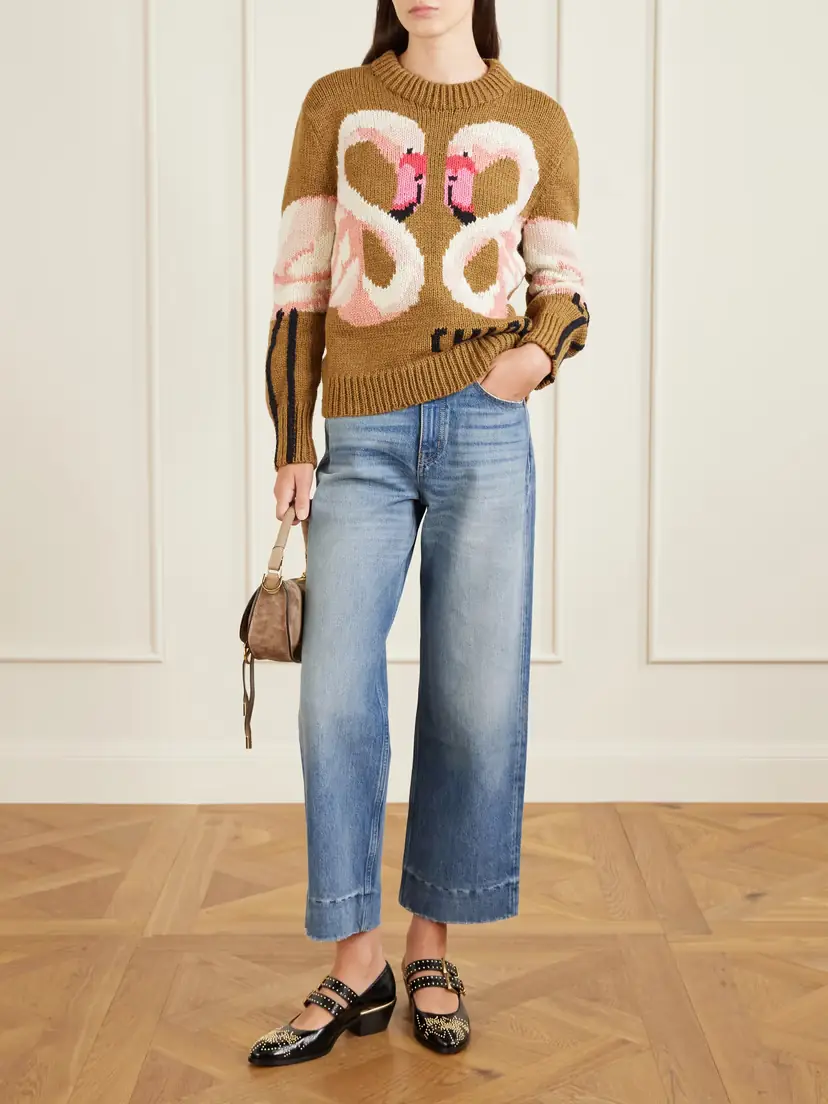 Chloé Organic Cropped Straight-leg Jeans | Thumbnail 2 Chloé Organic Cropped Straight-leg Jeans | Thumbnail 2