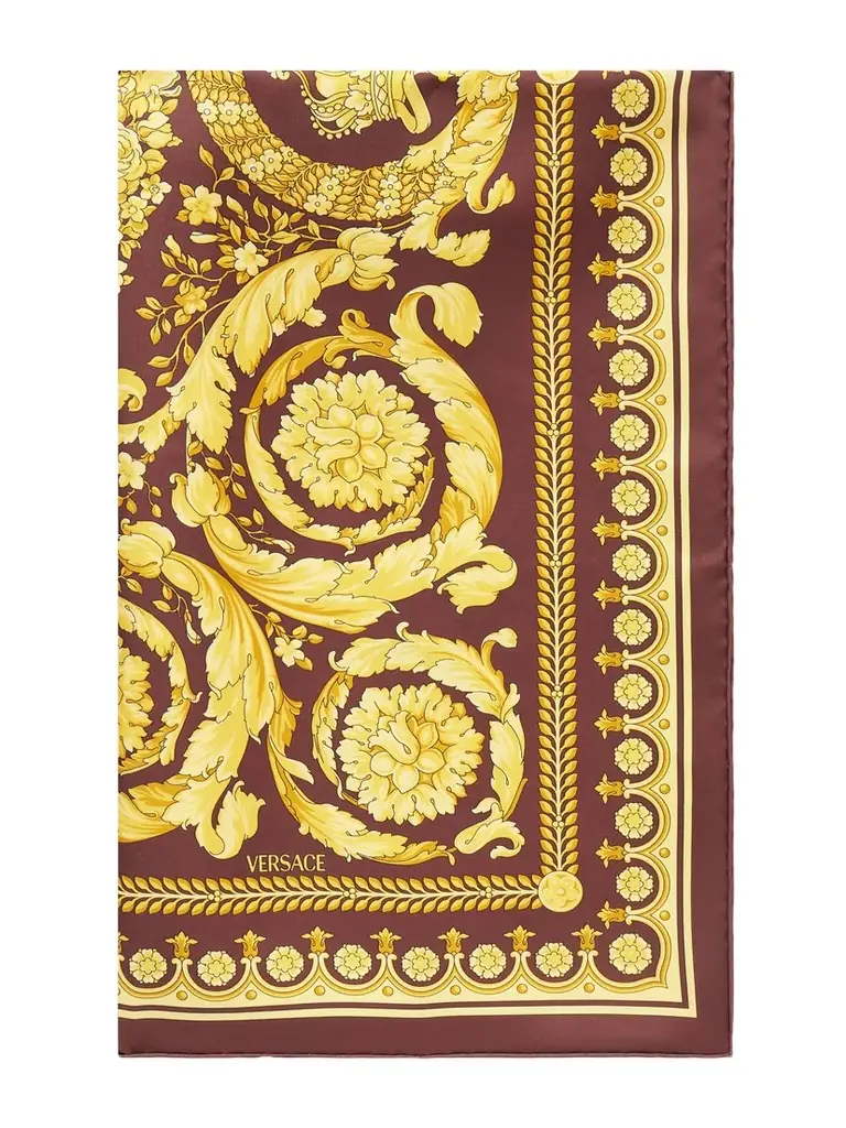Printed Silk-twill Scarf