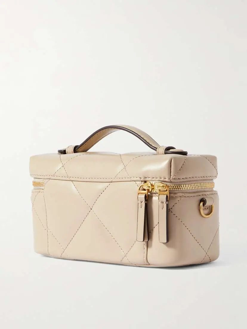 Tory Burch Kira Diamond Quilted Leather Shoulder Bag | Thumbnail 3