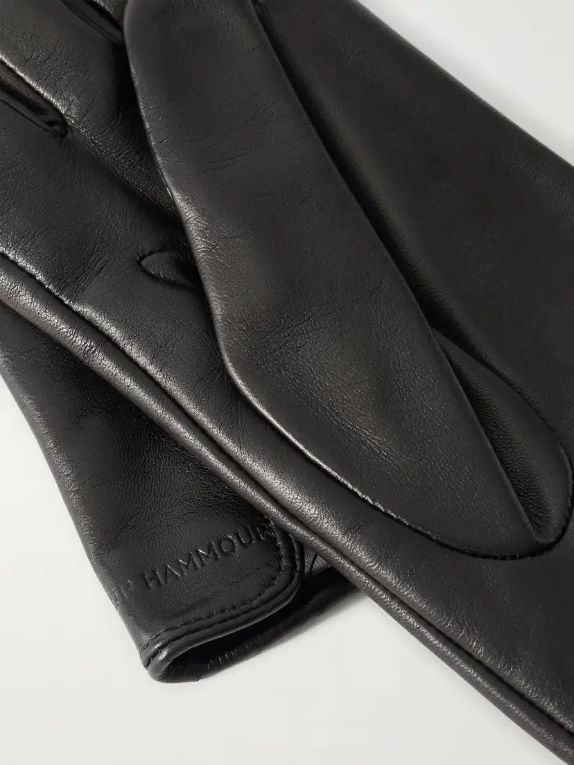 Nour Hammour Leather Gloves | Thumbnail 2