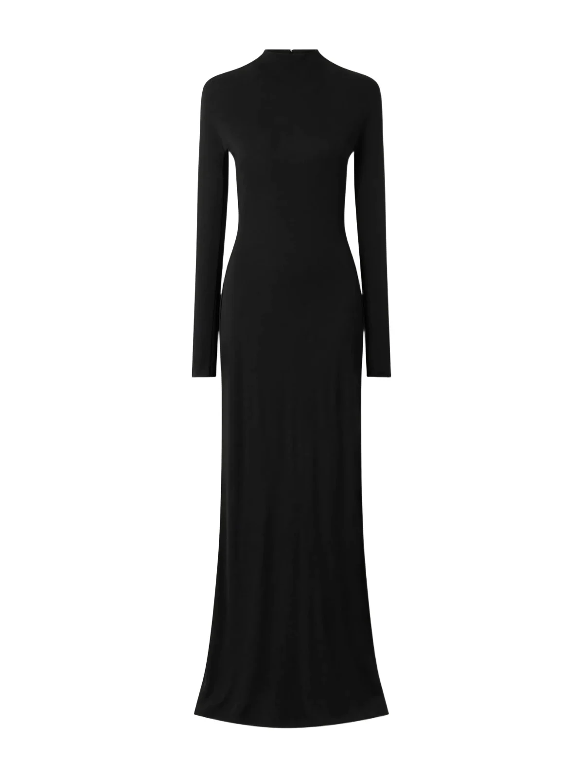 Jersey Mock-neck Gown Jersey Mock-neck Gown