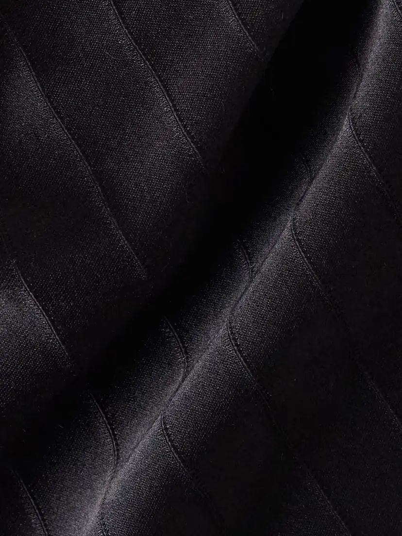 Loulou de Saison Giulia Strapless Paneled Satin Midi Dress | Thumbnail 4 Loulou de Saison Giulia Strapless Paneled Satin Midi Dress | Thumbnail 4