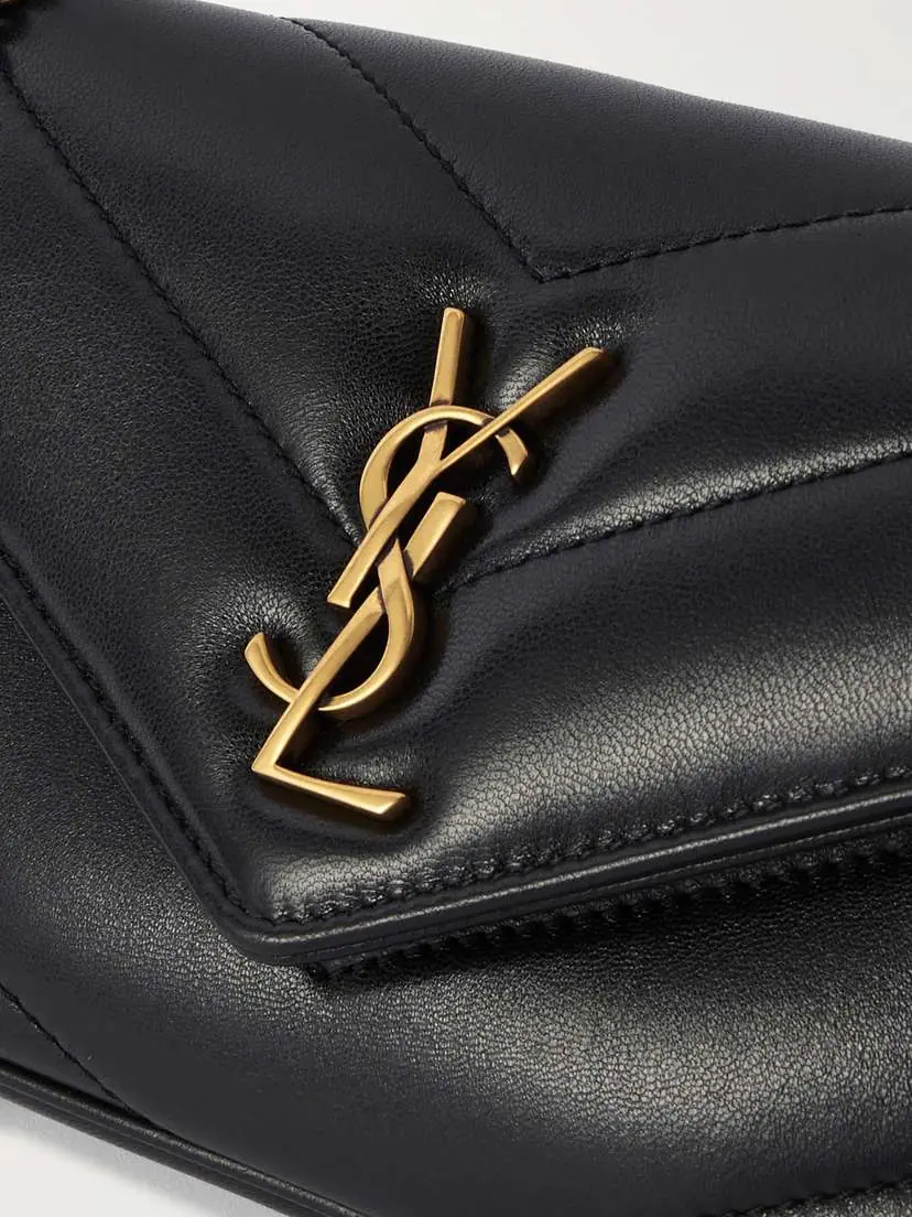 Saint Laurent Loulou Mini Matelassé Leather Shoulder Bag | Thumbnail 4 Saint Laurent Loulou Mini Matelassé Leather Shoulder Bag | Thumbnail 4