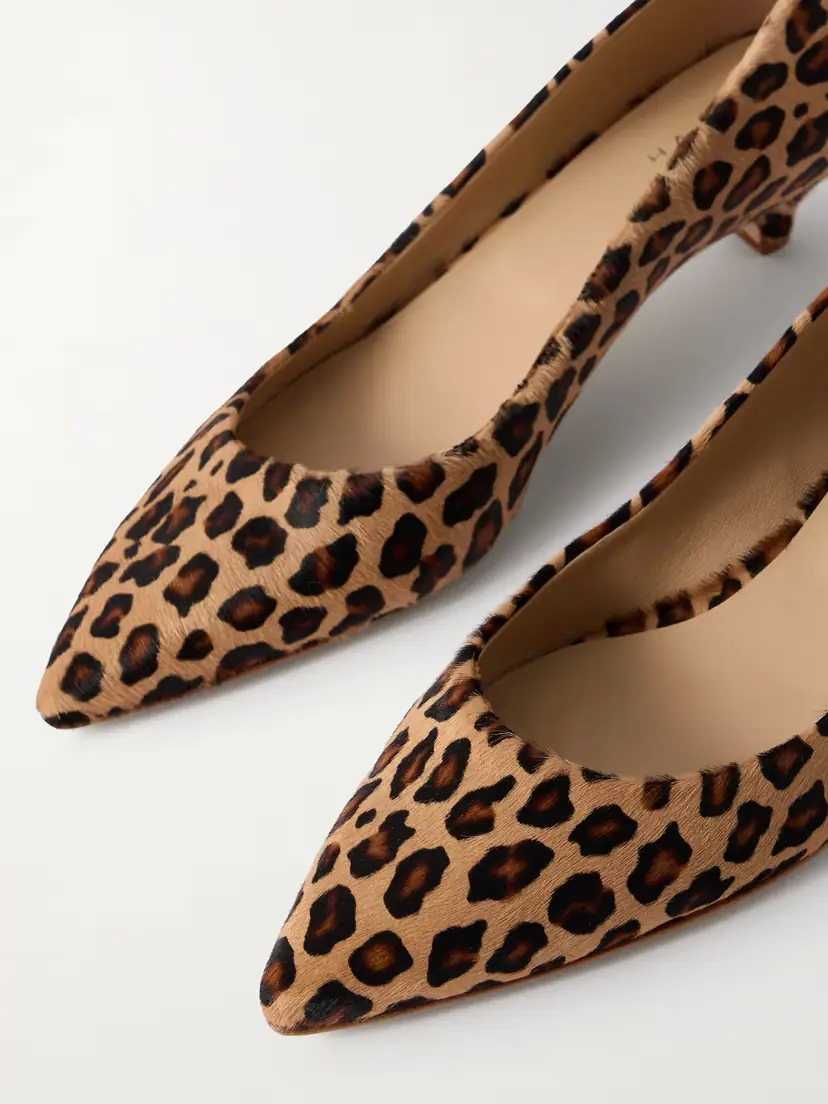 Jamie Haller Kitty Leopard-print Calf Hair Pumps | Thumbnail 5 Jamie Haller Kitty Leopard-print Calf Hair Pumps | Thumbnail 5