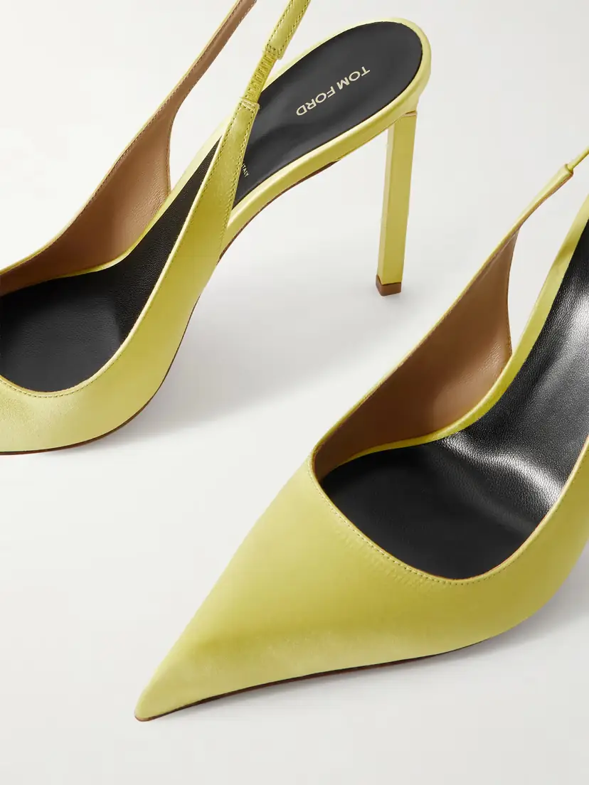 Tom Ford Satin Slingback Pumps | Thumbnail 5 Tom Ford Satin Slingback Pumps | Thumbnail 5