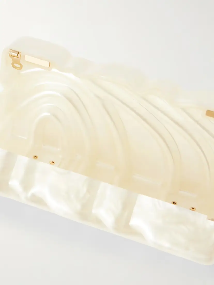 Cult Gaia Aura Embellished Acrylic Clutch | Thumbnail 5