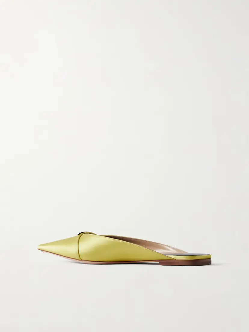Tom Ford Embellished Satin Slippers | Thumbnail 3 Tom Ford Embellished Satin Slippers | Thumbnail 3