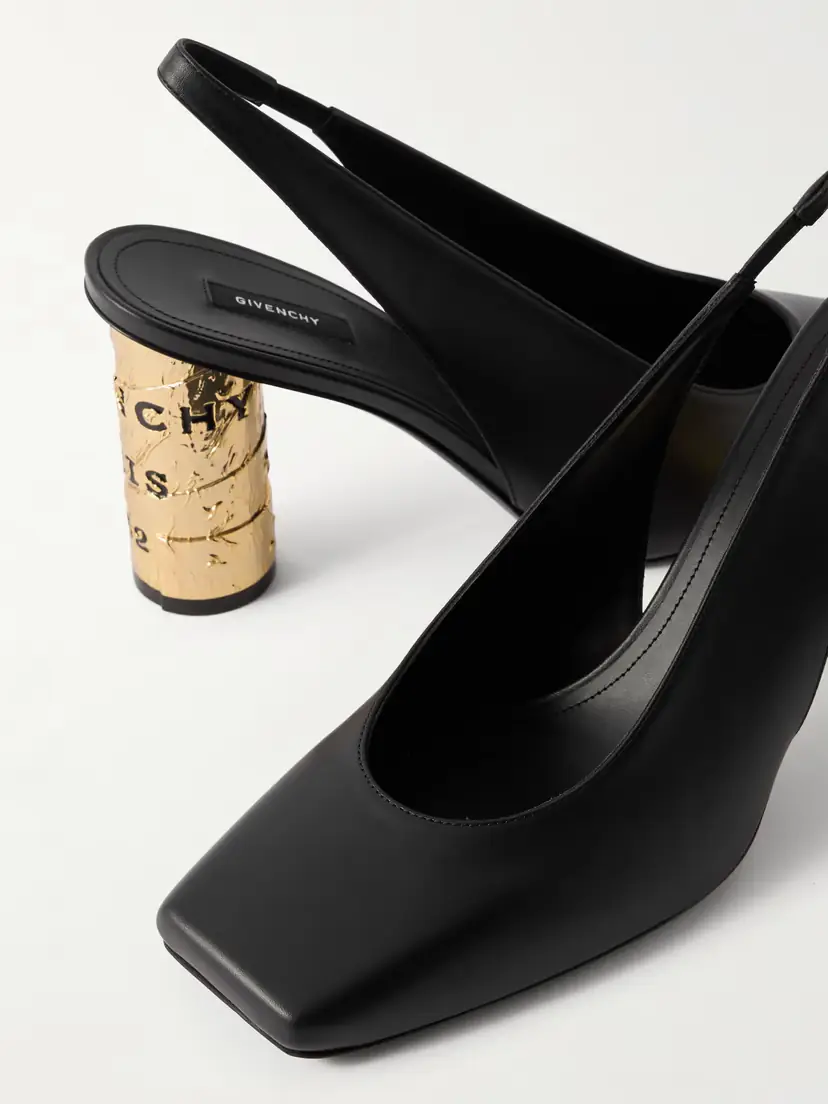 Givenchy Tape Leather Slingback Pumps | Thumbnail 5 Givenchy Tape Leather Slingback Pumps | Thumbnail 5