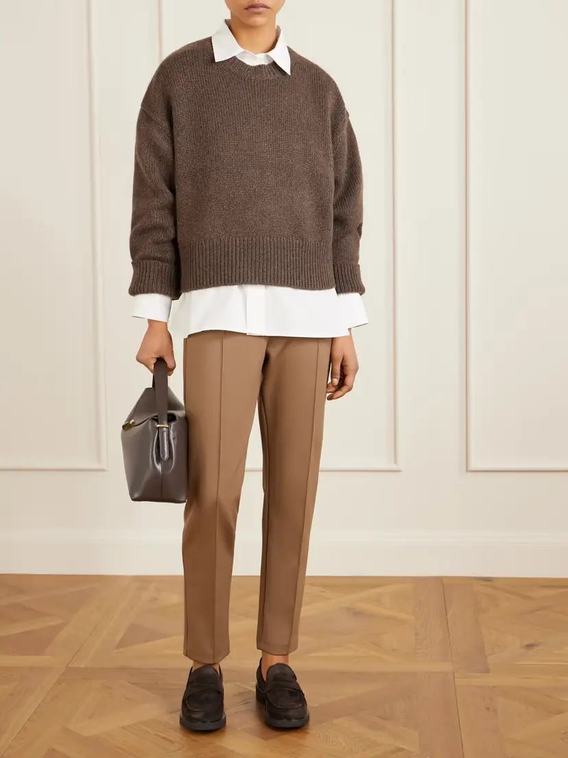Max Mara Pergola Jersey Tapered Pants | Thumbnail 2