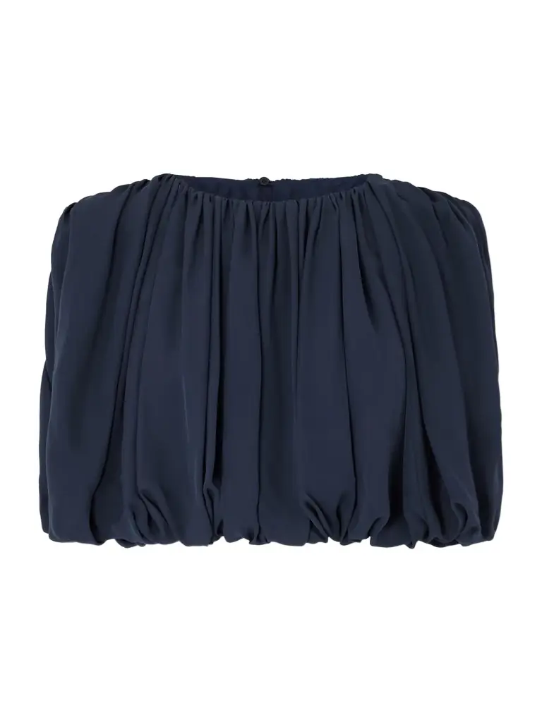 Heirlome Penelope Pleated Silk-crepe Top | Image 1 Heirlome Penelope Pleated Silk-crepe Top | Image 1