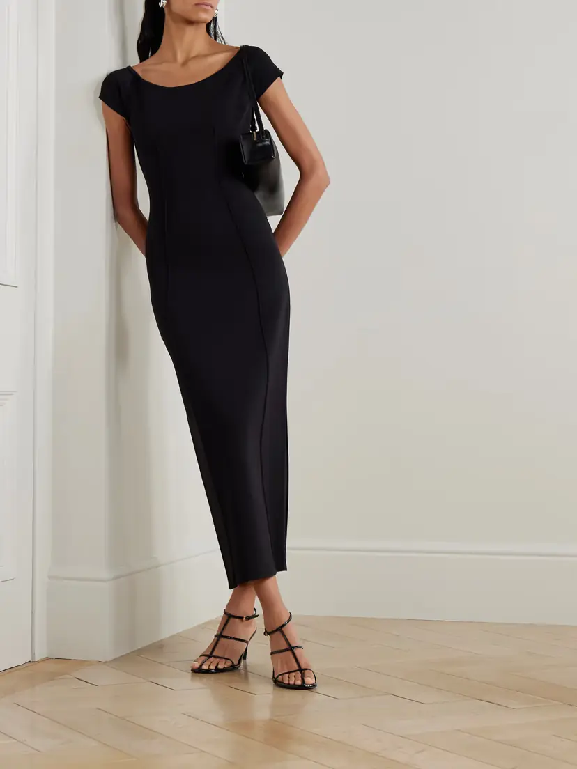 Joseph Foin Stretch-knit Midi Dress | Thumbnail 2 Joseph Foin Stretch-knit Midi Dress | Thumbnail 2