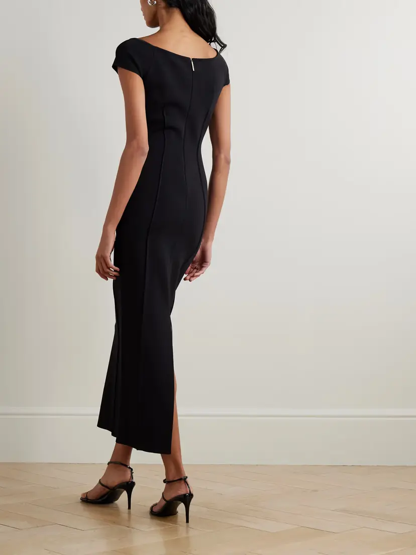 Joseph Foin Stretch-knit Midi Dress | Thumbnail 3 Joseph Foin Stretch-knit Midi Dress | Thumbnail 3