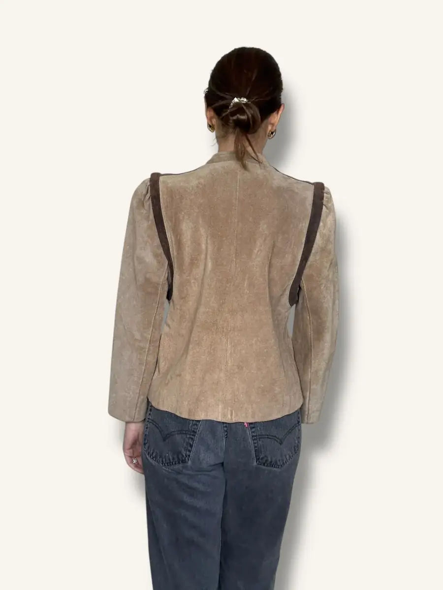 Jen Wonders Studio Suede Cropped Jacket | Thumbnail 8 Jen Wonders Studio Suede Cropped Jacket | Thumbnail 8