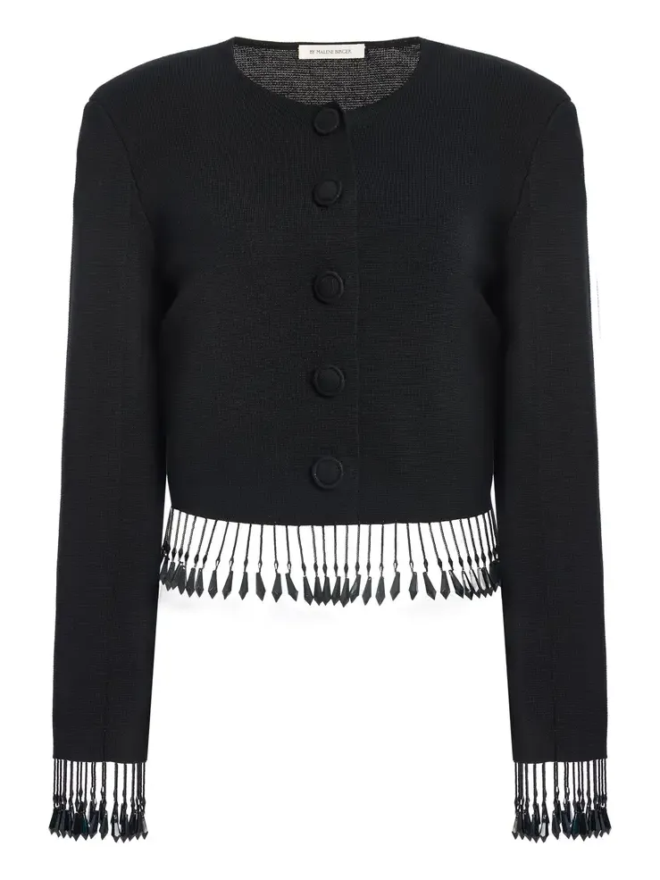 By Malene Birger Shelly Beaded Knit Jacket