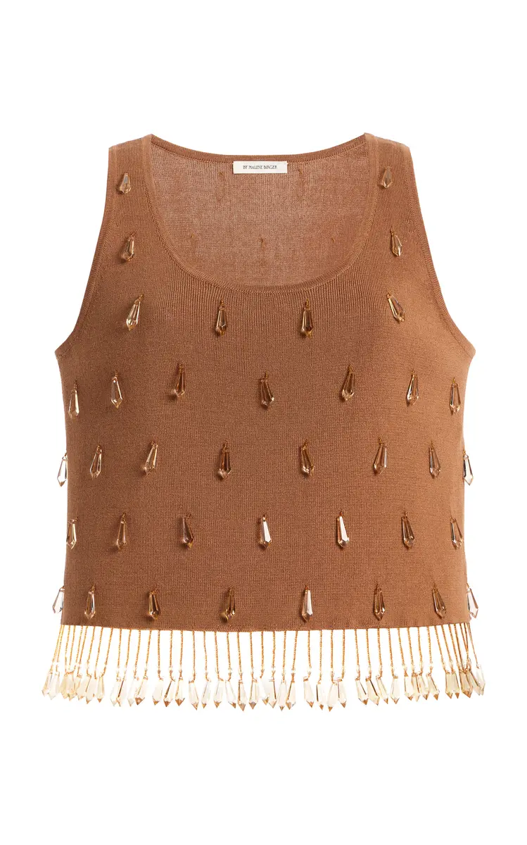 By Malene Birger Hysa Bead-Embellished Tank Top | Thumbnail 8 By Malene Birger Hysa Bead-Embellished Tank Top | Thumbnail 8
