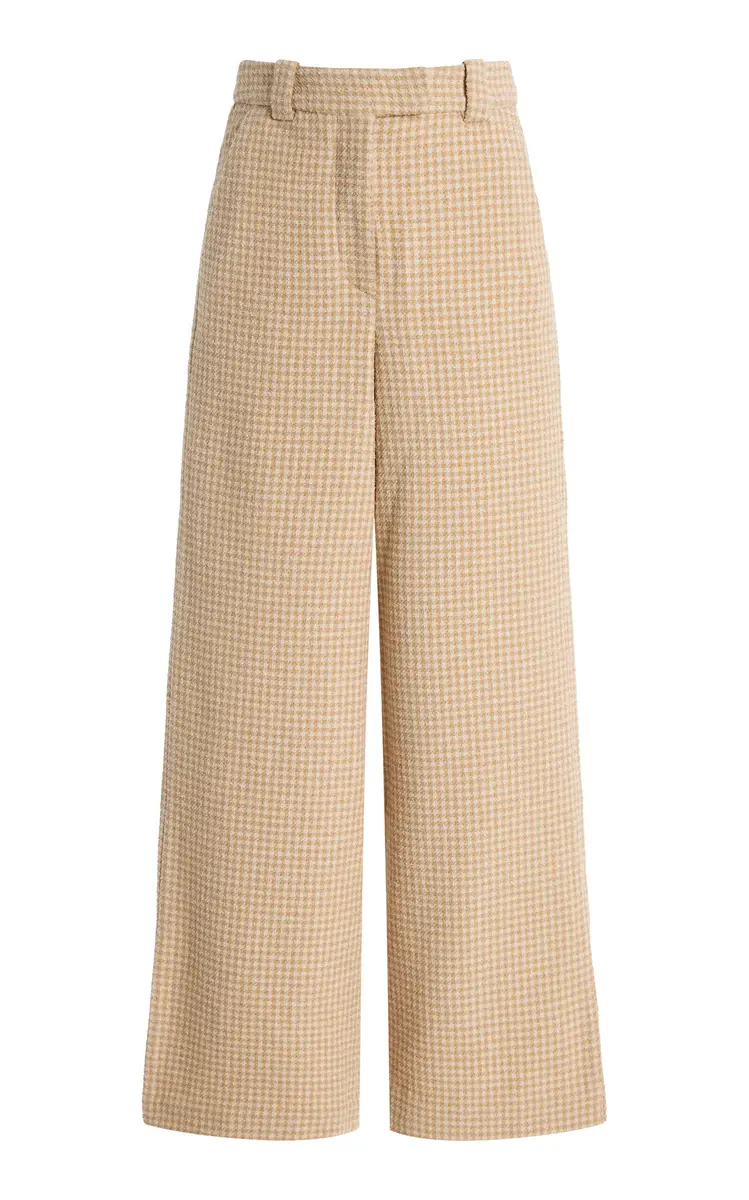 By Malene Birger Cimas Mid-Rise Wide-Leg Pants | Image 1 By Malene Birger Cimas Mid-Rise Wide-Leg Pants | Image 1