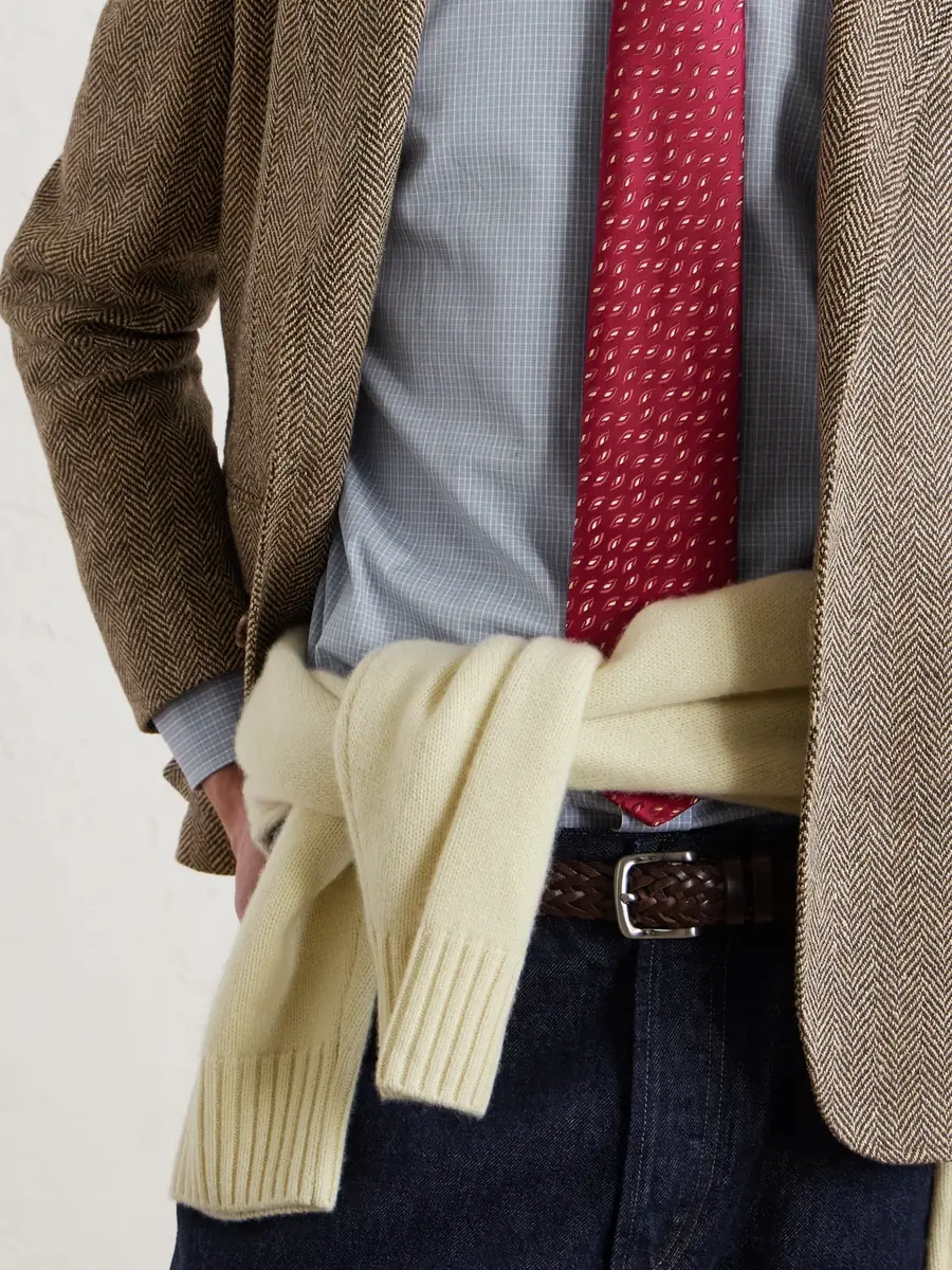 Charvet Checked Cotton-Poplin Shirt - Men | Thumbnail 5