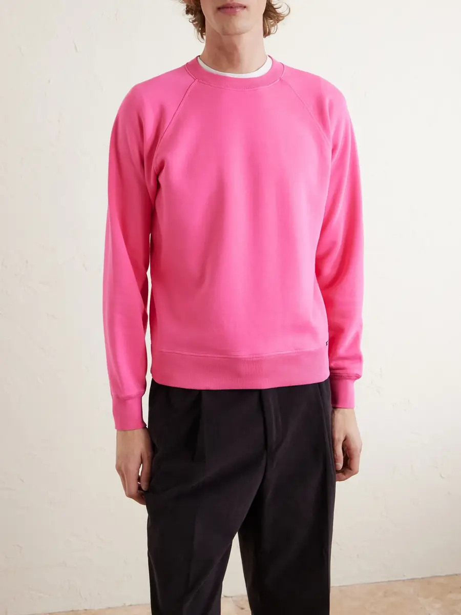 Tom Ford Organic Cotton-Jersey Sweatshirt - Men | Thumbnail 3