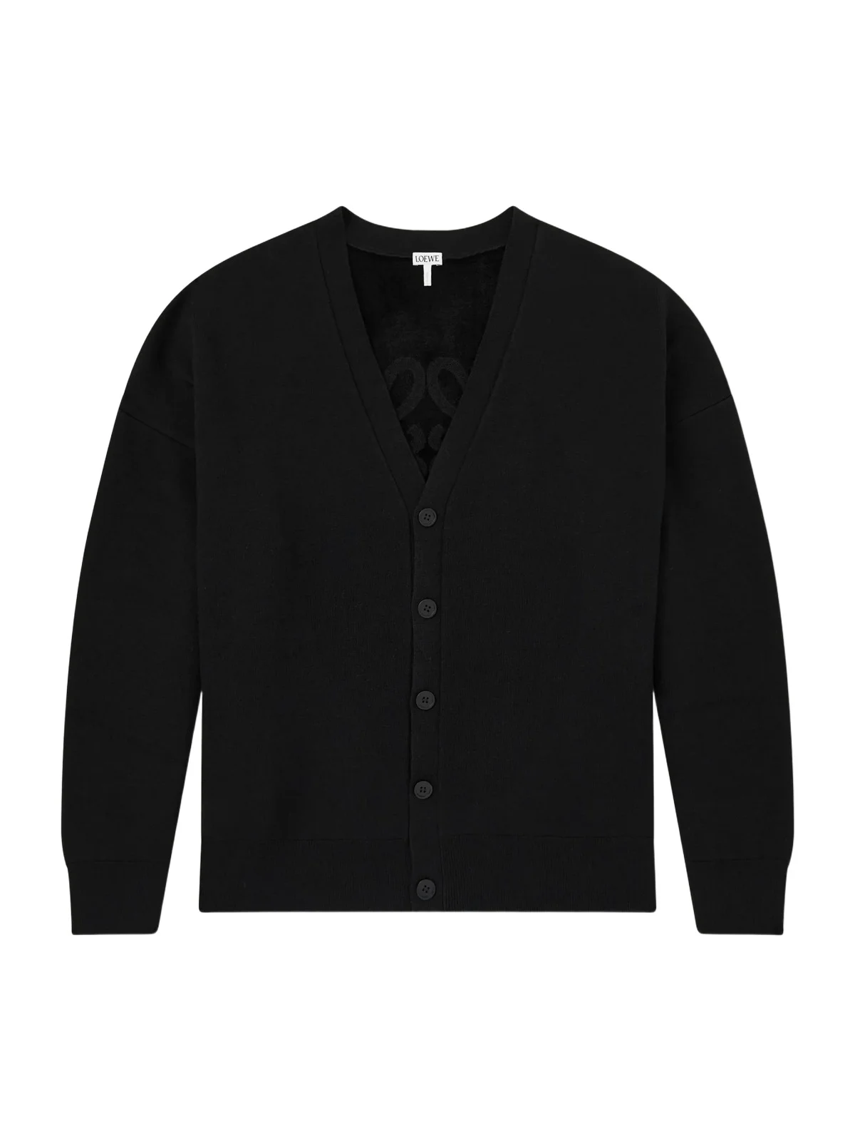 Loewe Anagram-Jacquard Wool-Blend Cardigan - Men