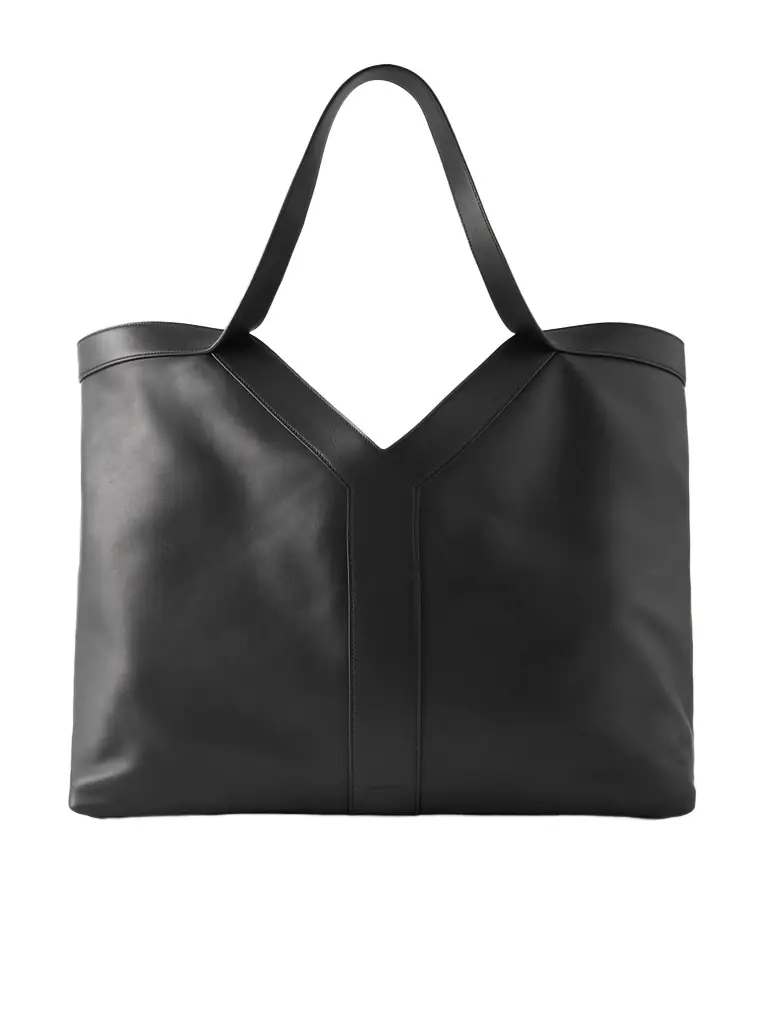 Saint Laurent Marais Leather Tote Bag - Men | Image 1 Saint Laurent Marais Leather Tote Bag - Men | Image 1