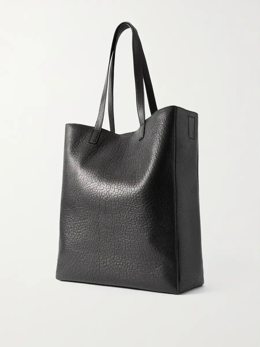 Saint Laurent Full-Grain Leather Tote Bag - Men | Thumbnail 4 Saint Laurent Full-Grain Leather Tote Bag - Men | Thumbnail 4