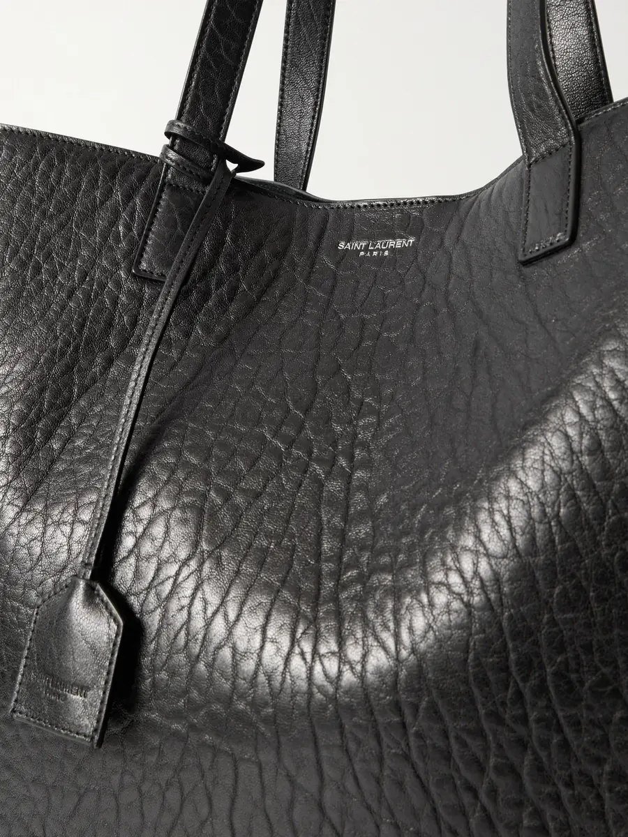 Saint Laurent Full-Grain Leather Tote Bag - Men | Thumbnail 5 Saint Laurent Full-Grain Leather Tote Bag - Men | Thumbnail 5
