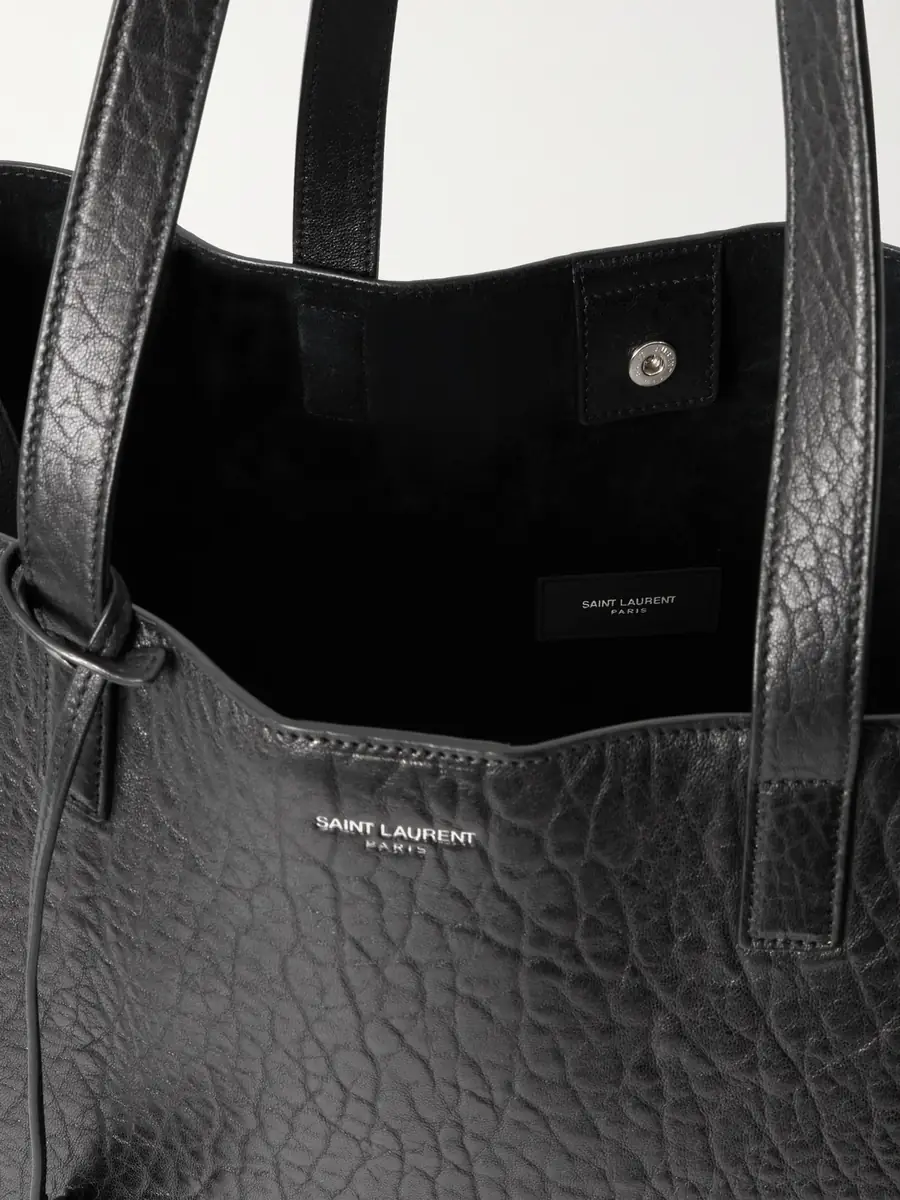 Saint Laurent Full-Grain Leather Tote Bag - Men | Thumbnail 6 Saint Laurent Full-Grain Leather Tote Bag - Men | Thumbnail 6