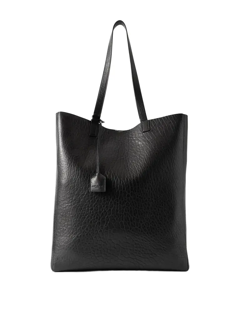 Full-Grain Leather Tote Bag - Men Full-Grain Leather Tote Bag - Men