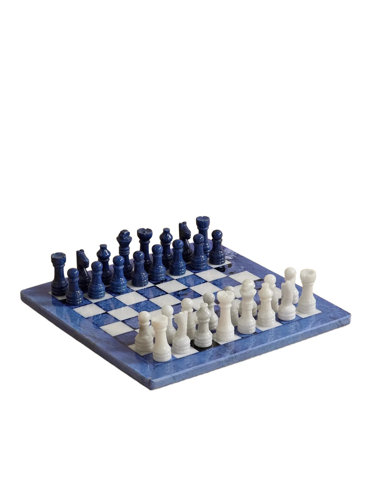 JIA JIA HOME Lapis Lazuli Chess Set