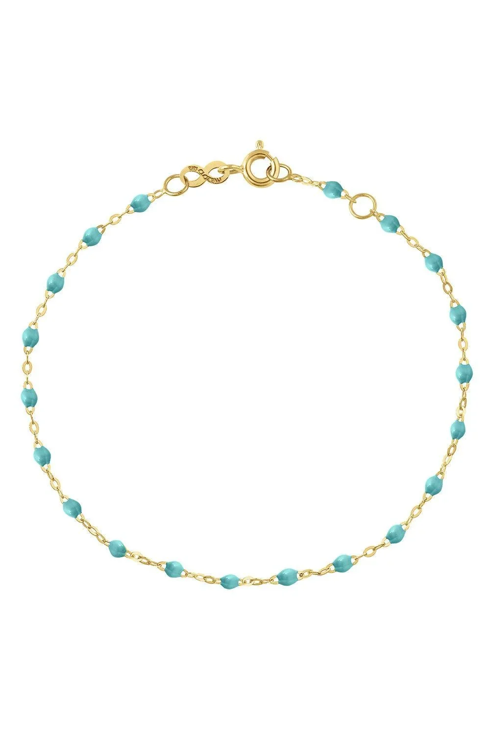 Gigi Clozeau Classic Gigi Anklet - Turquoise Green