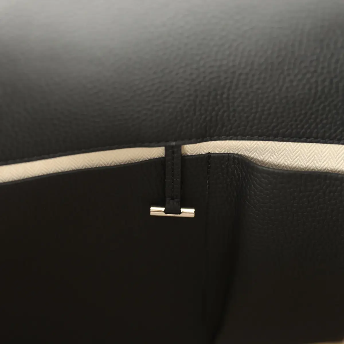 The Row The Row Soft Margaux 15 Bag Black Calfskin Silver Hardware | Thumbnail 8 The Row The Row Soft Margaux 15 Bag Black Calfskin Silver Hardware | Thumbnail 8