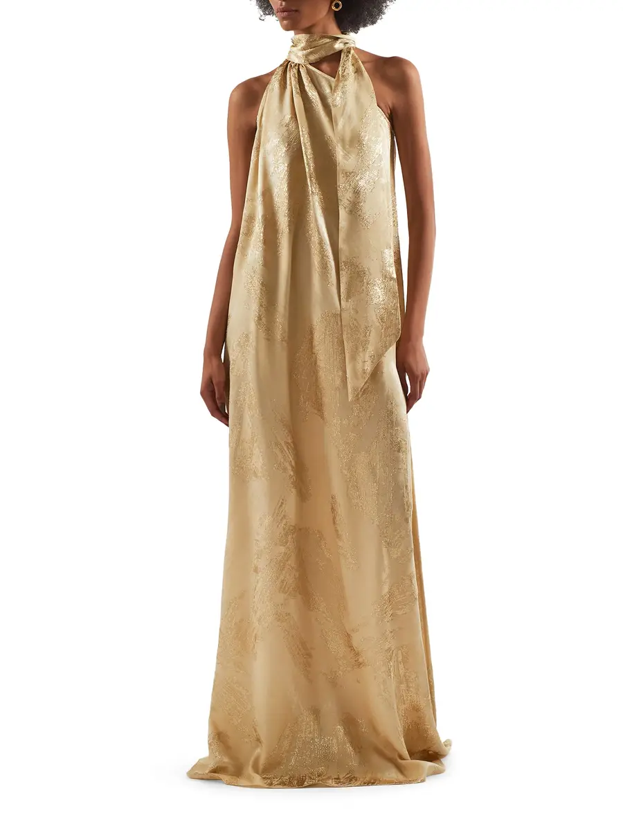 Taller Marmo Gilded Astor Maxi Dress | Thumbnail 2 Taller Marmo Gilded Astor Maxi Dress | Thumbnail 2