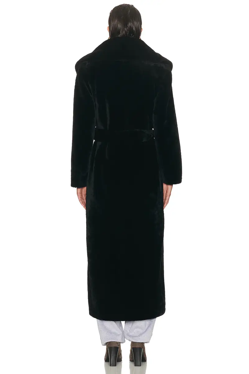 Nour Hammour Giovanna Enveloping Shearling Coat | Thumbnail 5 Nour Hammour Giovanna Enveloping Shearling Coat | Thumbnail 5