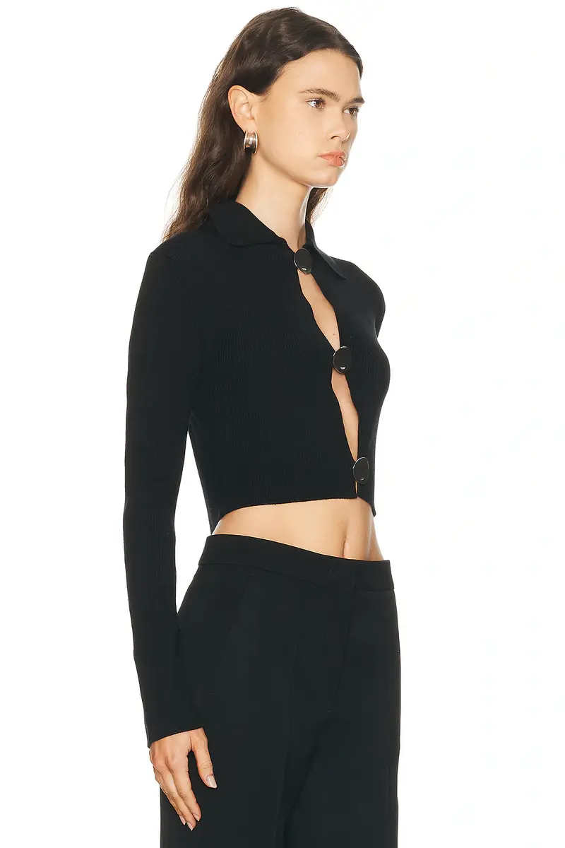 Jil Sander Polo Cardigan | Thumbnail 2 Jil Sander Polo Cardigan | Thumbnail 2