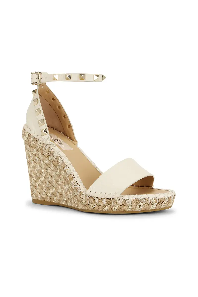 Valentino Garavani Rockstud Wedge Espadrille | Thumbnail 2 Valentino Garavani Rockstud Wedge Espadrille | Thumbnail 2