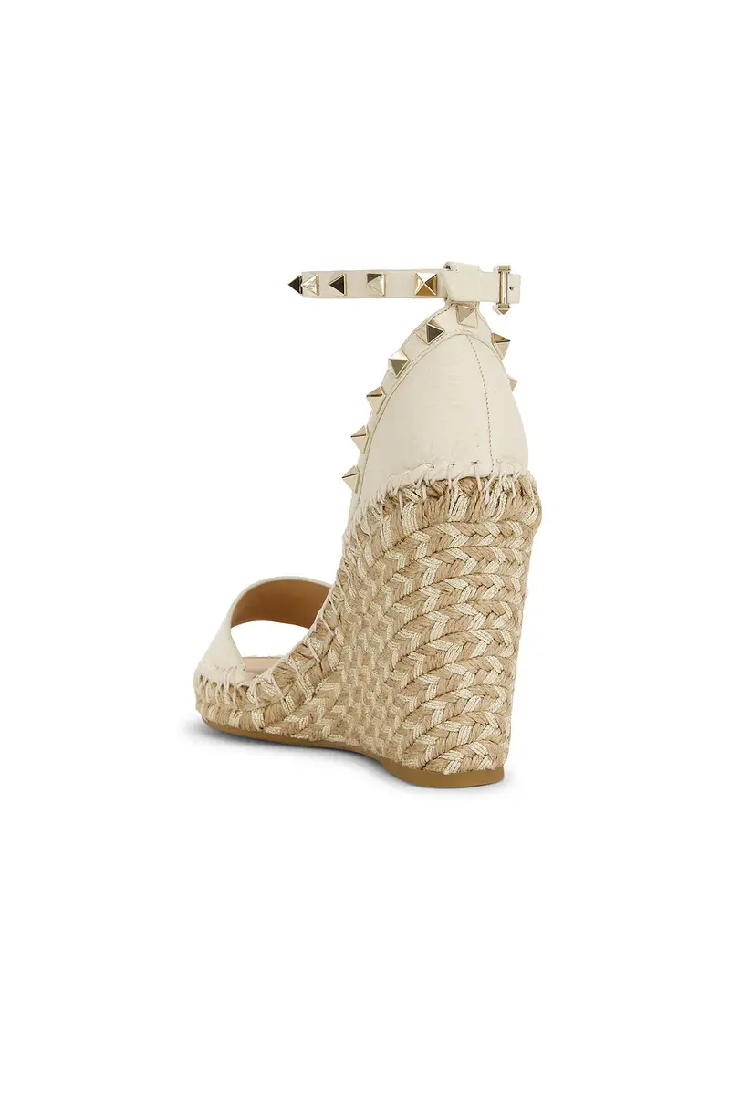 Valentino Garavani Rockstud Wedge Espadrille | Thumbnail 3 Valentino Garavani Rockstud Wedge Espadrille | Thumbnail 3