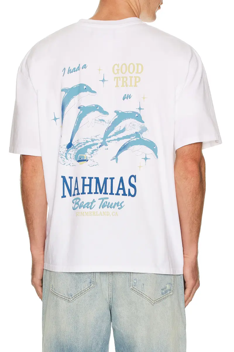 Nahmias Boat Tours Boxy T-Shirt | Thumbnail 3