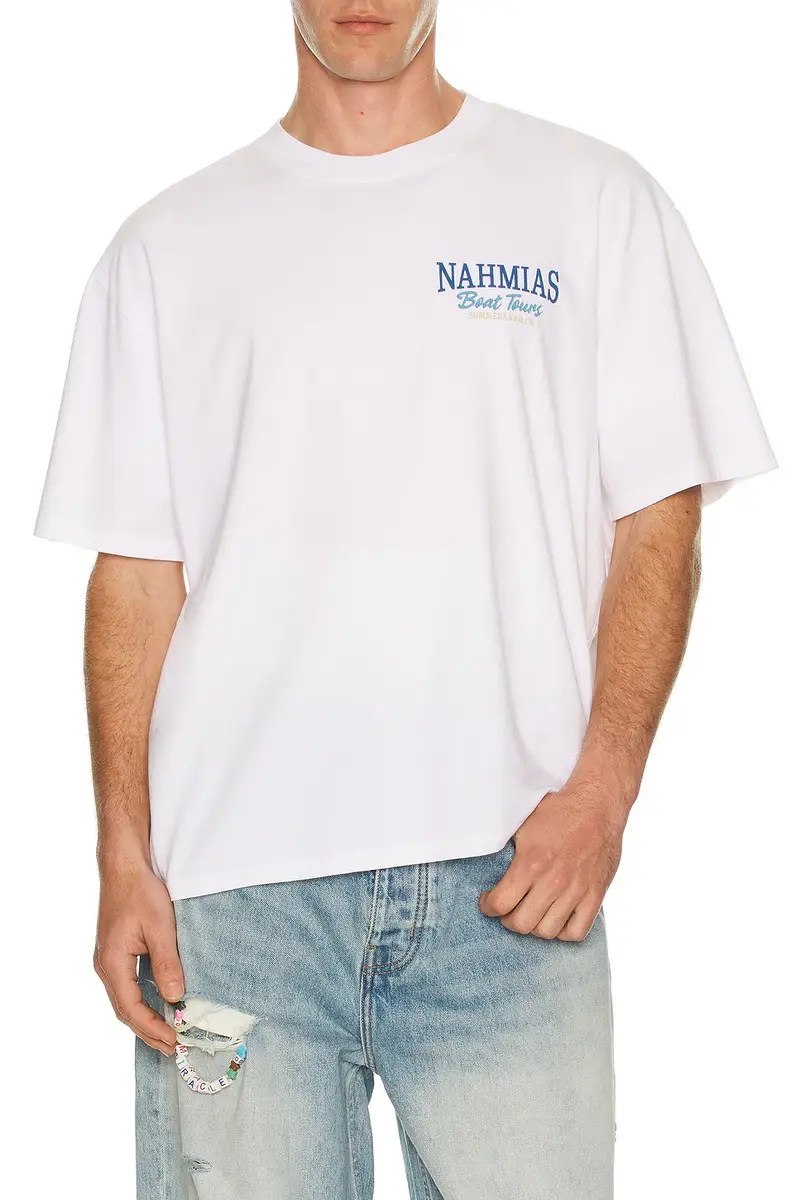 Nahmias Boat Tours Boxy T-Shirt | Thumbnail 4